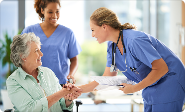 Image represent Experienced care